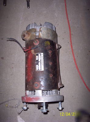 Prestolite 20 hp 96 vdc series wound electric motor