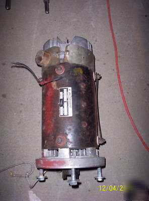 Prestolite 20 hp 96 vdc series wound electric motor