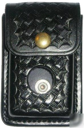 Aetco leather personal alarm holder cdc alarm cas case 