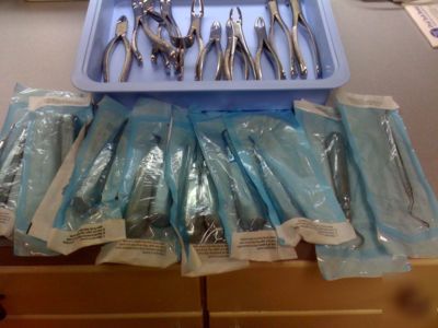 Complete 4 op. dental office equipment chairs, xray