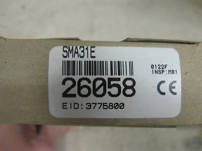 New SMA31E banner mini-beam 24-240V ac 300MA max load 