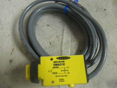 New SMA31E banner mini-beam 24-240V ac 300MA max load 