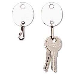 New snap-hook key tags for hook-style racks/cabinets...