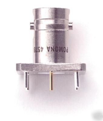 Pomona pcb mount female bnc connectors (5 pcs)