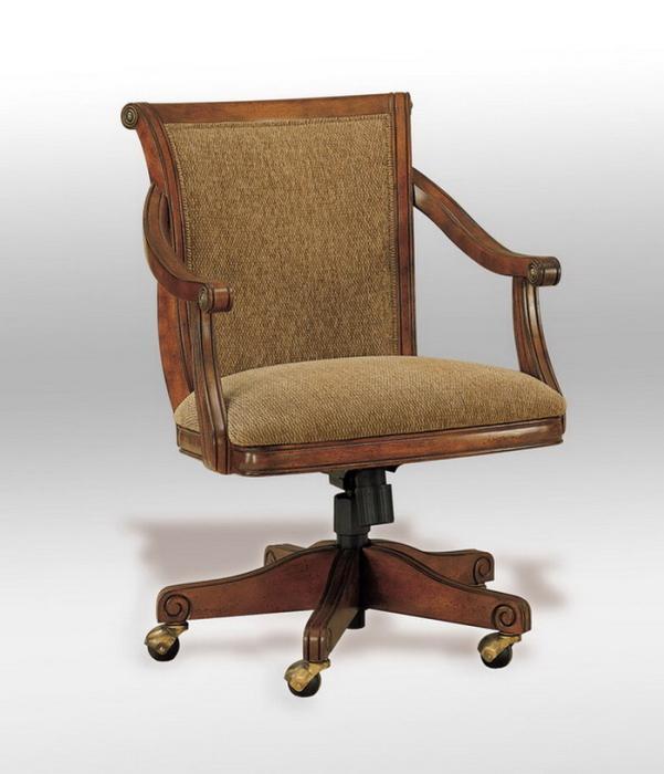 Powell 429-286, brandon castered swivel arm chair