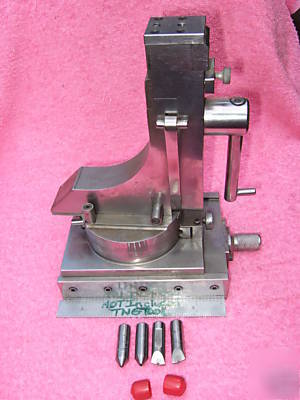 Radius & angle wheel dresser j&s tool company rec-75 