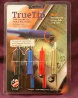 Truetip pen cap stylus replacement 4 pk usa