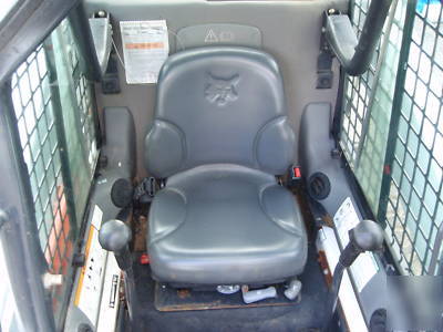 2007 bobcat S250 cab, heat, air, 2 speed, 635 hrs