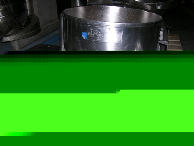 40 quart groen kettle, s/s, 50# 