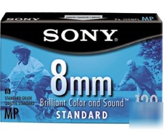 Sony 120 min standard-gr 8MM metal particle videocasset