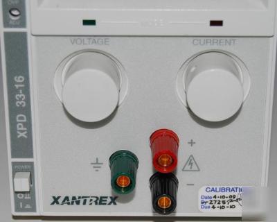 Sorensen xpd 33-16 xantrex regulated dc power supply