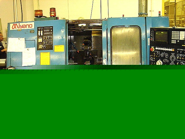 1991 miyano anc-45 5-axis cnc lathe w/fanuc 11TT