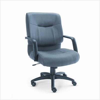 Alera stratus mid-back swivel/tilt chair gray