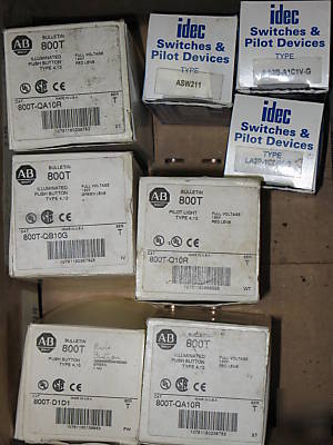 Machinery/electrical switches-8 in 1 lot