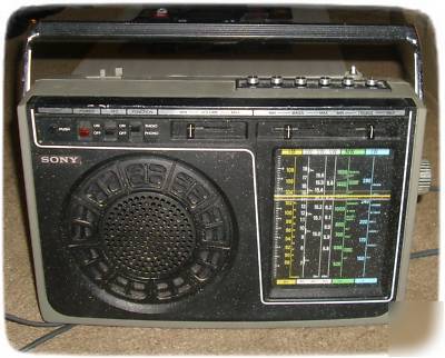 Vintage sony icf-8900L 6 band sw/mw/lw/fm radio nice