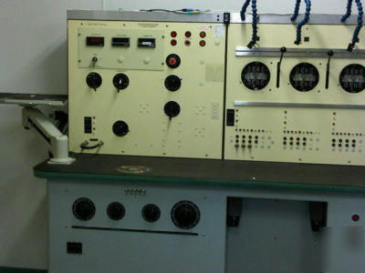  sangamo 10 position electricity meter test console