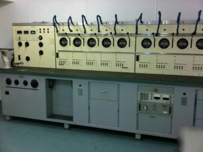  sangamo 10 position electricity meter test console