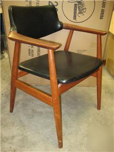 Vintage art deco office waiting parlor chair 