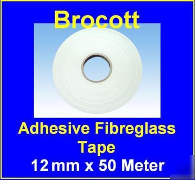 Adhesive glass insulating tape, 12MM x 50M