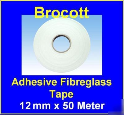 Adhesive glass insulating tape, 12MM x 50M