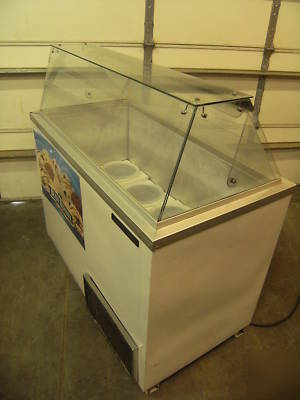 Brand general ice cream dipping cabinet hold 8 tubs