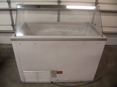 Brand general ice cream dipping cabinet hold 8 tubs