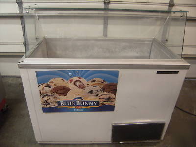 Brand general ice cream dipping cabinet hold 8 tubs