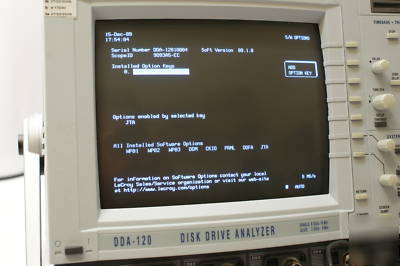 Lecroy dda-120 4 channel 8GS 1GHZ oscilliscope LC584AL