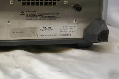 Lecroy dda-120 4 channel 8GS 1GHZ oscilliscope LC584AL