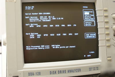 Lecroy dda-120 4 channel 8GS 1GHZ oscilliscope LC584AL