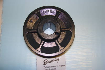 New sheave 1 1/8 browning single groove variable pitch 