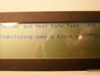 Perkin elmer geneamp pcr system 2400 ex. condition