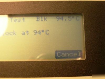 Perkin elmer geneamp pcr system 2400 ex. condition