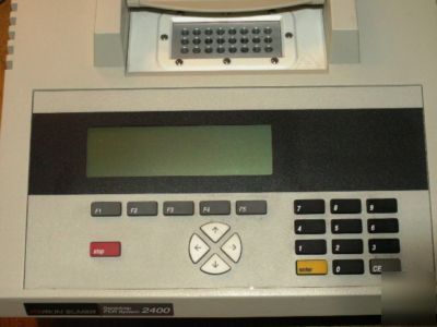 Perkin elmer geneamp pcr system 2400 ex. condition