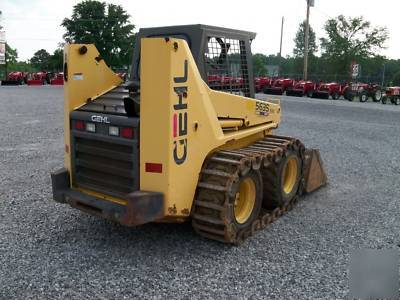 2001 gehl 5635SX ii skid steer loader-multi terrain 