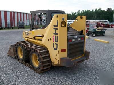 2001 gehl 5635SX ii skid steer loader-multi terrain 