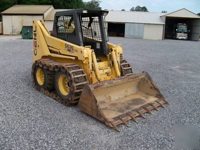 2001 gehl 5635SX ii skid steer loader-multi terrain 