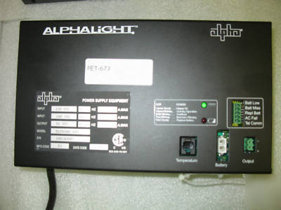 Alphalight elpm 300-48D (lc) dc power supply