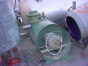 Spencer centrifugal blower turbine 1000 scfm 20 hp vac