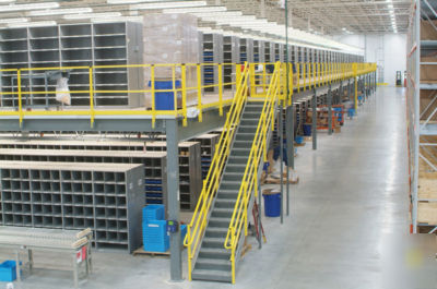 140,000SF used steel mezzanine plywood deck $8.75PER sf