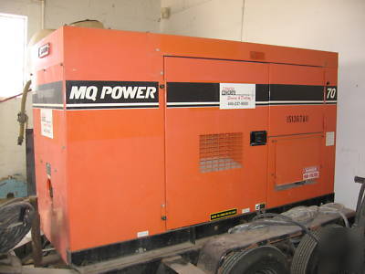 70 kva-multiquip industrial generator model dca-70SSJU