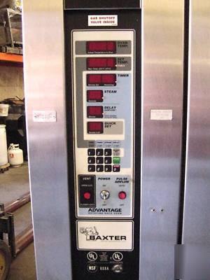 Baxter OV210G-M1B single rack oven