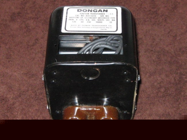 Dongan furnace ignition transformer, A10-SQ10