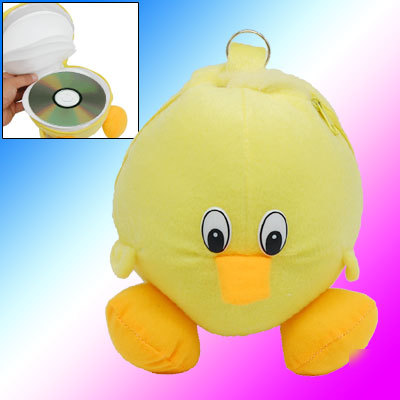 Duck pattern stuffed & plush cd dvd storage bag holds