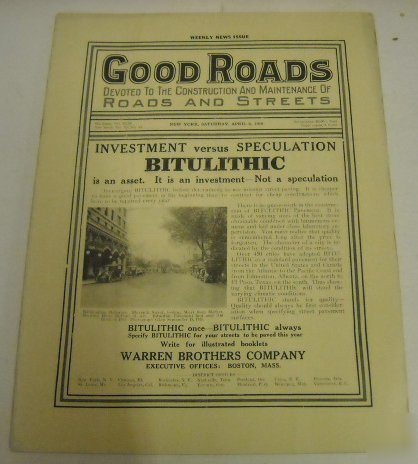 Good roads 1916 construction magazine vol. 11 # 15