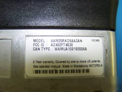 Motorola CDM1250 uhf 403-470MHZ cdm 1250 perfect cond