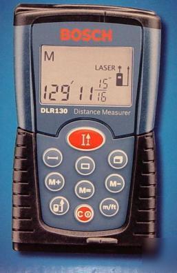 New bosch laser tape/distance measurer DLR130 