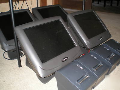Pos complete 4 terminal aloha system exc condition