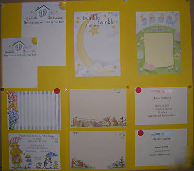 Printable card stock - themed - x-large lot