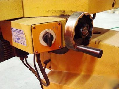 Scmi R9 pin router 9HP, 3PH, 36â€ throat, hydraulic feed